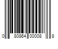 Barcode Image for UPC code 080864000088