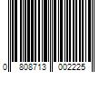 Barcode Image for UPC code 0808713002225