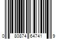 Barcode Image for UPC code 080874647419