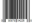 Barcode Image for UPC code 080878042258