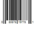 Barcode Image for UPC code 080878197781. Product Name: Procter & Gamble Pantene Sulfate Free Shampoo  Illuminating Shampoo with Biotin  Color Safe  9.6 oz