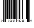 Barcode Image for UPC code 080887493850