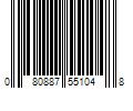 Barcode Image for UPC code 080887551048