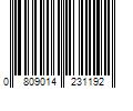 Barcode Image for UPC code 0809014231192