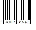 Barcode Image for UPC code 0809014235862