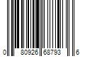 Barcode Image for UPC code 080926687936