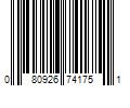 Barcode Image for UPC code 080926741751