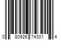 Barcode Image for UPC code 080926743014