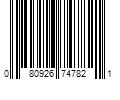 Barcode Image for UPC code 080926747821