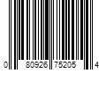 Barcode Image for UPC code 080926752054