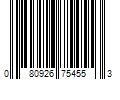 Barcode Image for UPC code 080926754553