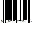 Barcode Image for UPC code 080926757103