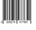 Barcode Image for UPC code 0809274477651