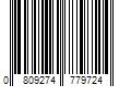 Barcode Image for UPC code 0809274779724