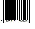 Barcode Image for UPC code 0809312000810