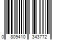 Barcode Image for UPC code 0809410343772