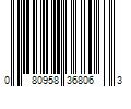 Barcode Image for UPC code 080958368063