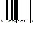 Barcode Image for UPC code 080958393225