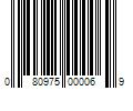 Barcode Image for UPC code 080975000069