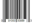 Barcode Image for UPC code 081000008593