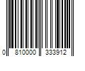 Barcode Image for UPC code 0810000333912