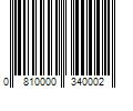 Barcode Image for UPC code 0810000340002