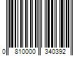 Barcode Image for UPC code 0810000340392