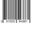 Barcode Image for UPC code 0810000543861