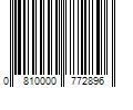 Barcode Image for UPC code 0810000772896