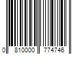 Barcode Image for UPC code 0810000774746