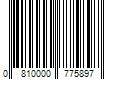 Barcode Image for UPC code 0810000775897