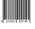 Barcode Image for UPC code 0810000900145