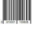 Barcode Image for UPC code 0810001100605