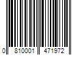 Barcode Image for UPC code 0810001471972