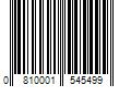 Barcode Image for UPC code 0810001545499