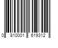 Barcode Image for UPC code 0810001619312