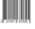 Barcode Image for UPC code 0810001670825