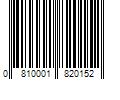 Barcode Image for UPC code 0810001820152