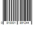 Barcode Image for UPC code 0810001891244