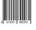 Barcode Image for UPC code 0810001892081