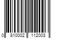 Barcode Image for UPC code 0810002112003