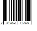 Barcode Image for UPC code 0810002113000