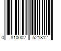 Barcode Image for UPC code 0810002521812