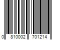 Barcode Image for UPC code 0810002701214