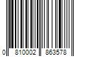 Barcode Image for UPC code 0810002863578