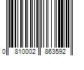 Barcode Image for UPC code 0810002863592