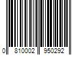 Barcode Image for UPC code 0810002950292