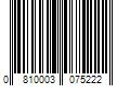 Barcode Image for UPC code 0810003075222