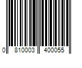 Barcode Image for UPC code 0810003400055