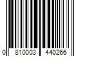 Barcode Image for UPC code 0810003440266